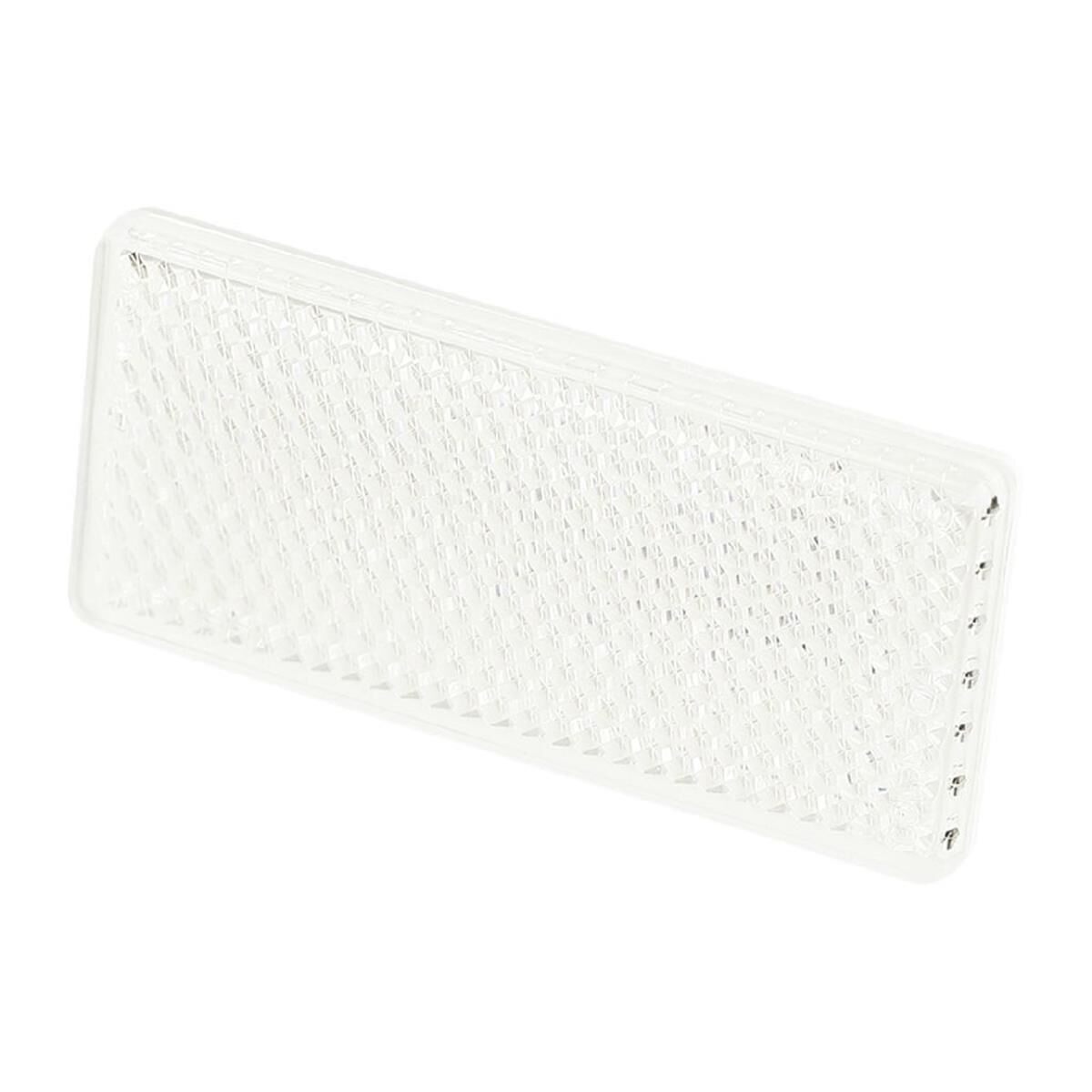 PKT 1 CLEAR REFLEX REFLECTORSELF ADHESVE MOUNTING BASE 70 x 20 x 7.5mm, , scaau_hi-res