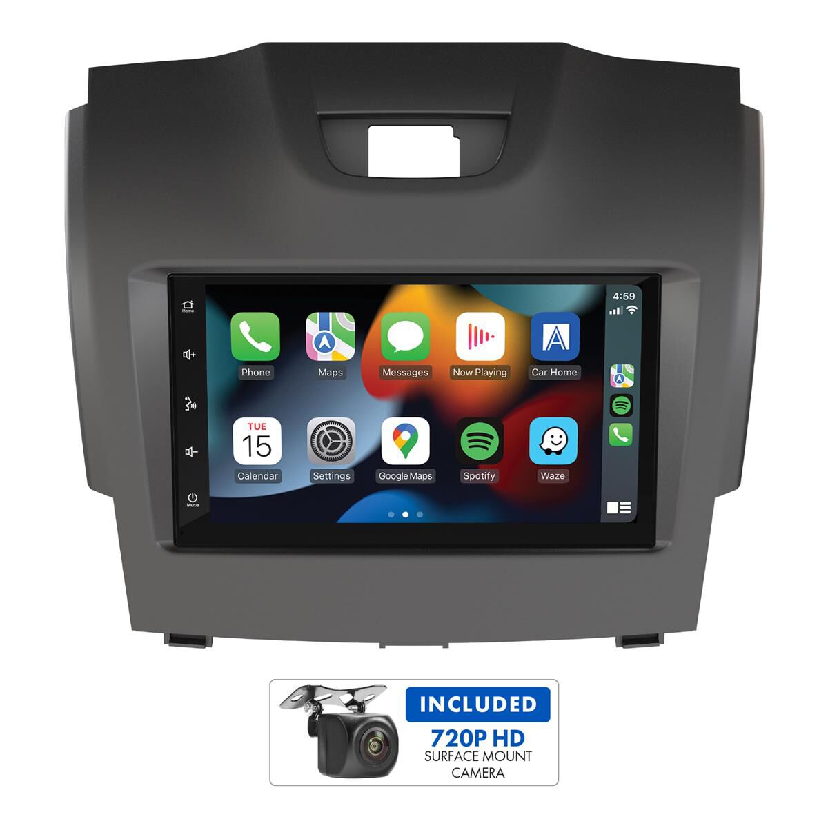 7" MULTIMEDIA RECEIVER TO SUIT HOLDEN COLORADO (INC 7), ISUZU D-MAX & ISUZU MU-X, , scaau_hi-res