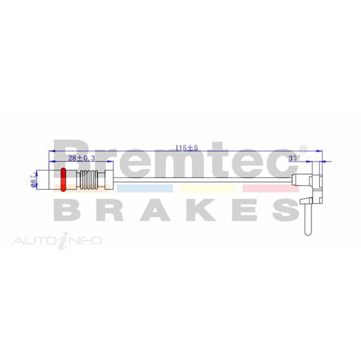 EUROLINE BRAKE WEAR SENSOR, , scaau_hi-res