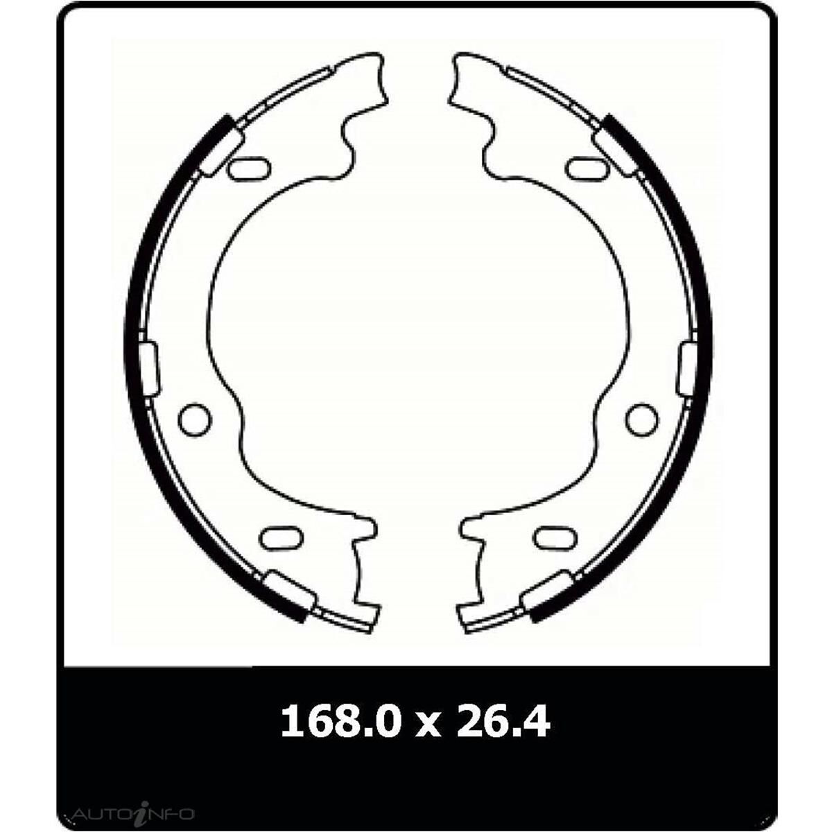 PTX HYUNDAI I30 IX35 HANDBRAKE SHOE, , scaau_hi-res