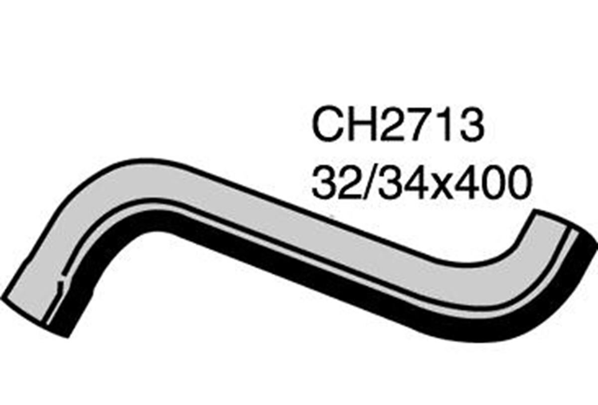 Radiator Upper Hose  - SSANGYONG MUSSO . - 2.9L I5 Turbo DIESEL - Manual & Auto, , scaau_hi-res
