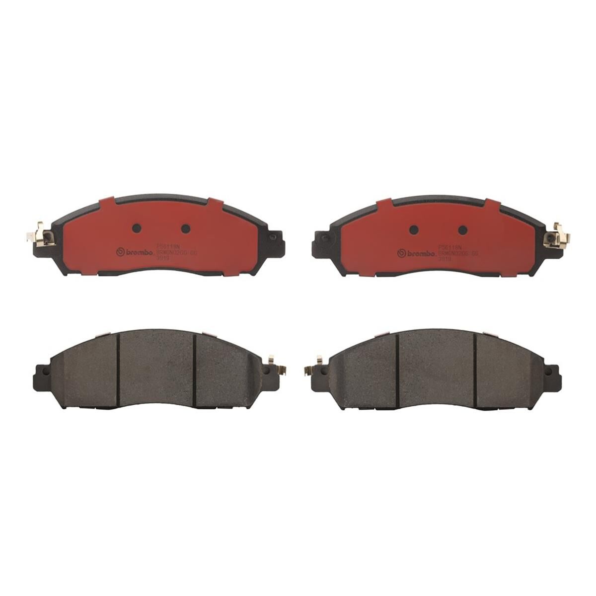 BREMBO DISC PAD SET NAO CERAMIC, , scaau_hi-res