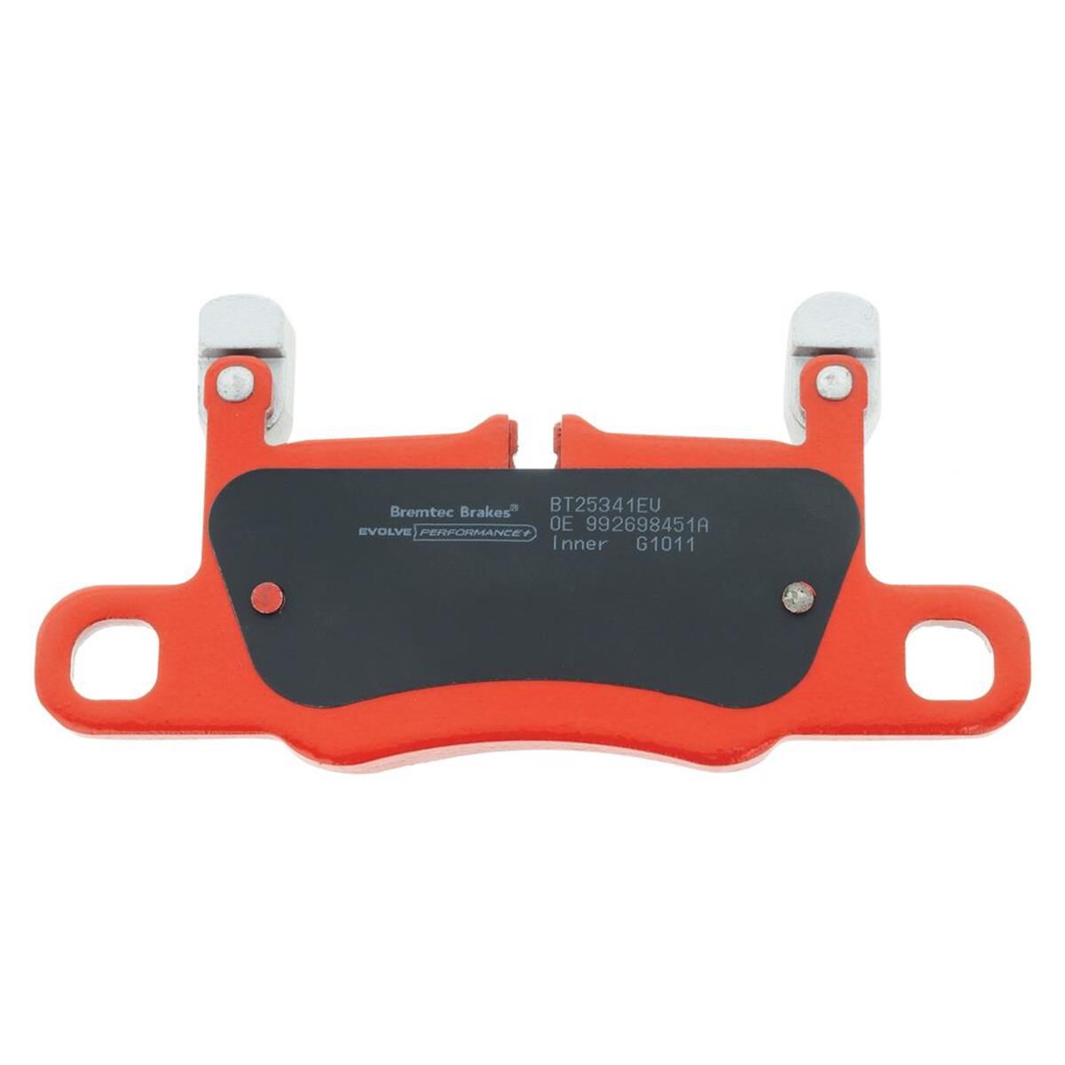 EVOLVE PERFORMANCE CERAMIC+PORSCHE 911 992 REAR PADS ZER DUST PERFORMANCE, , scaau_hi-res