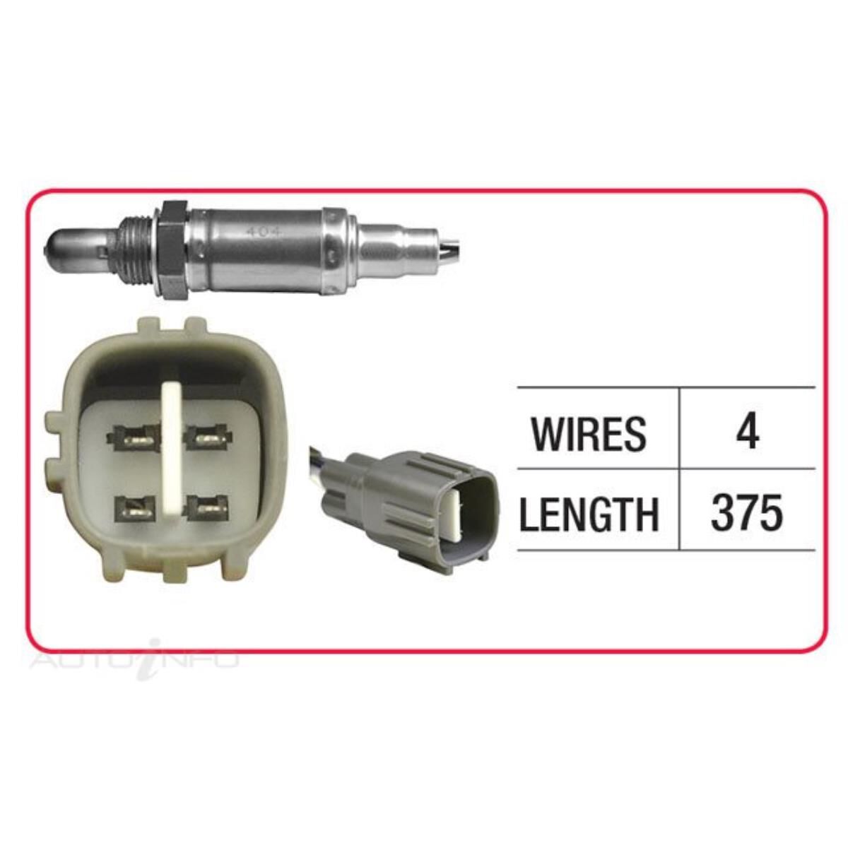 OX SENSOR - SUBARU 4 WIRE - DIRECT FIT, , scaau_hi-res