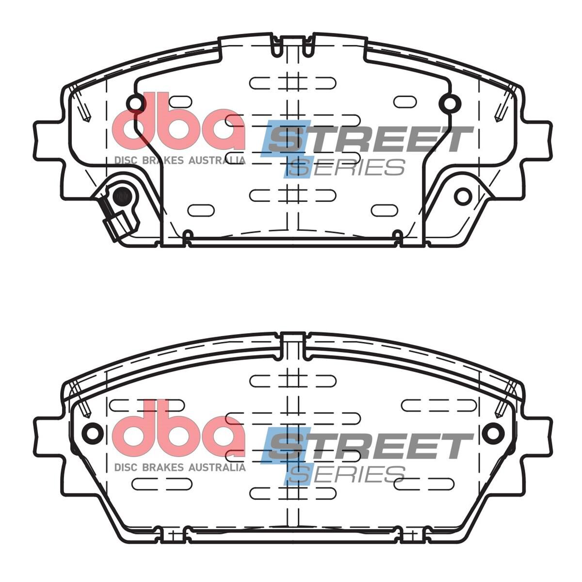 DBA SS STREET SERIES BRAKE PADS [ Mazda 3 BP 2019 -> F ], , scaau_hi-res