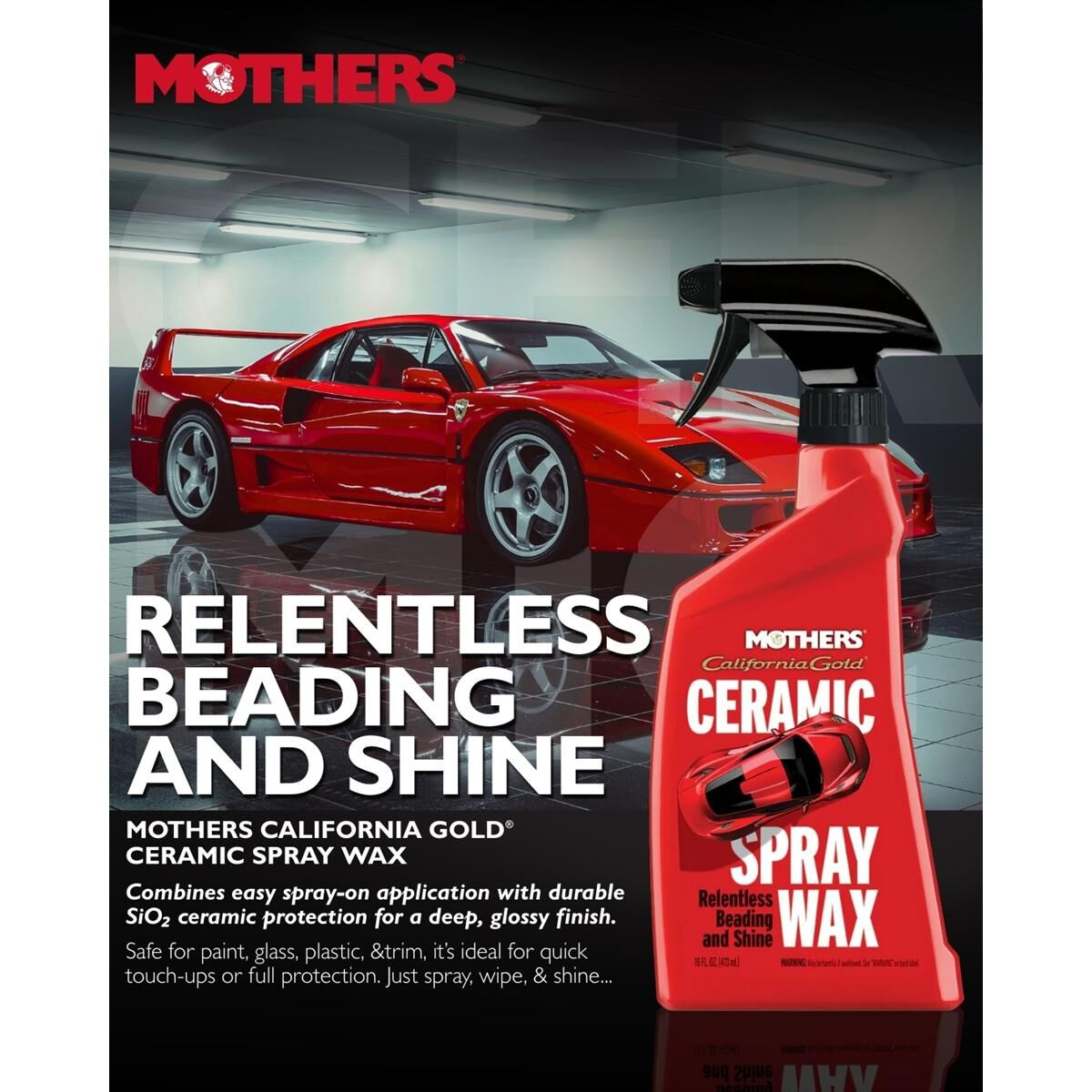 MOTHERS CALIFORNIA GOLD CERAMIC SPRAY WAX, , scaau_hi-res