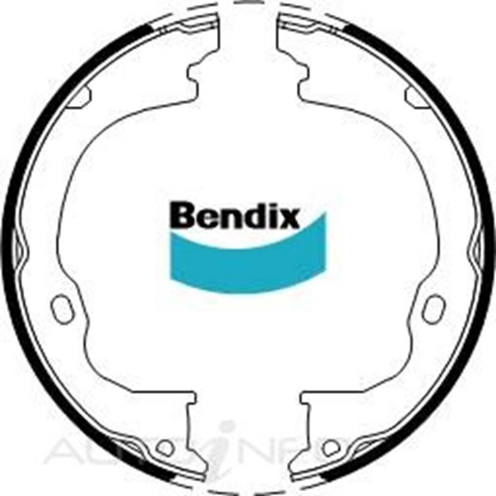 Bendix Park Brake Shoes BS5096 Supercheap Auto