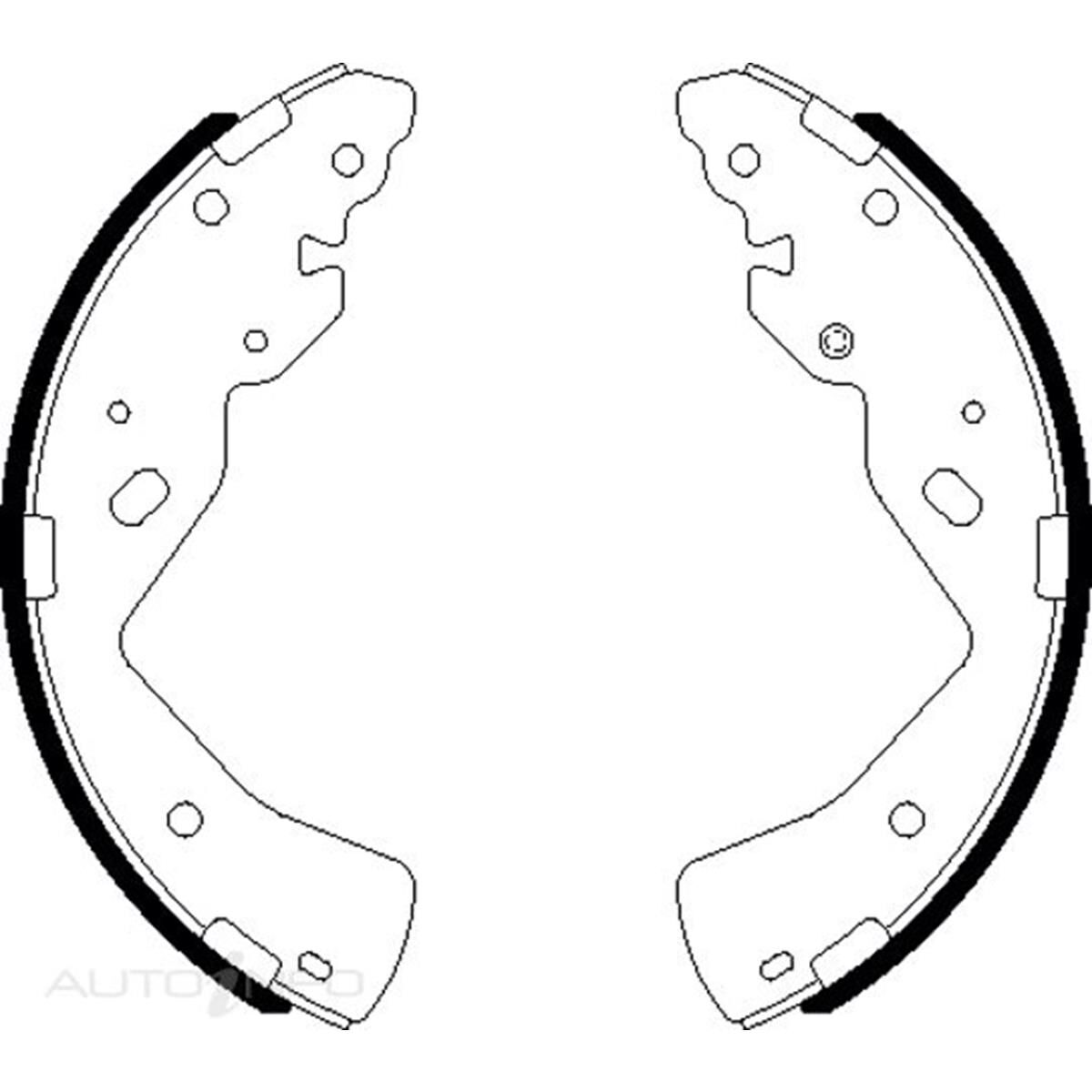 BENDIX BRAKE SHOES, , scaau_hi-res