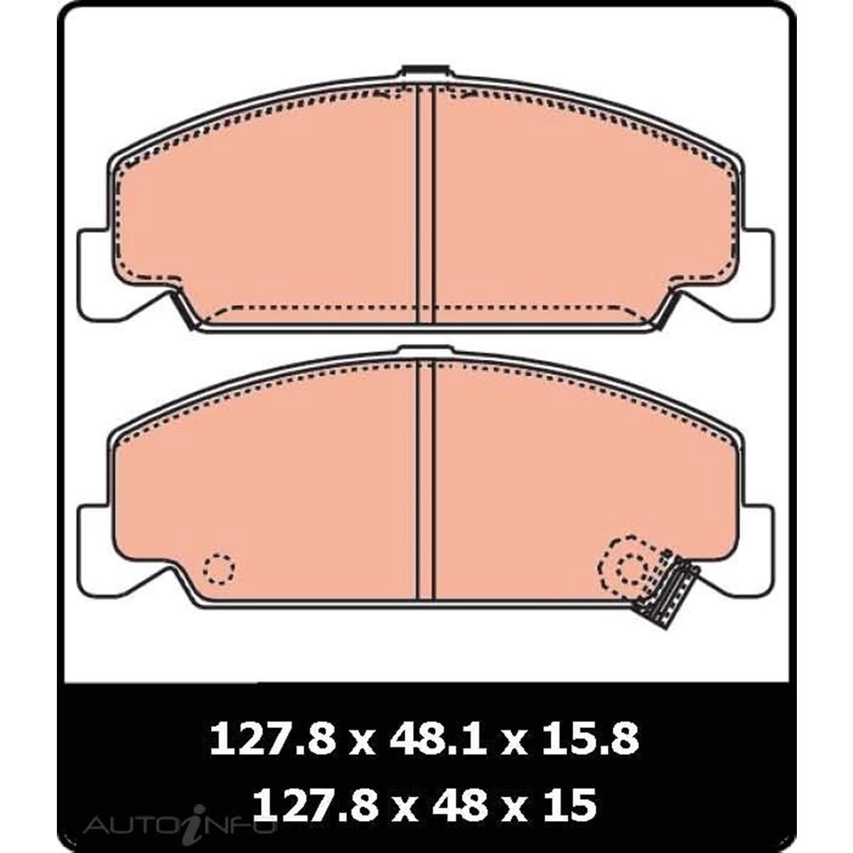 DB1259R CIVIC 91-96 FRONT, , scaau_hi-res
