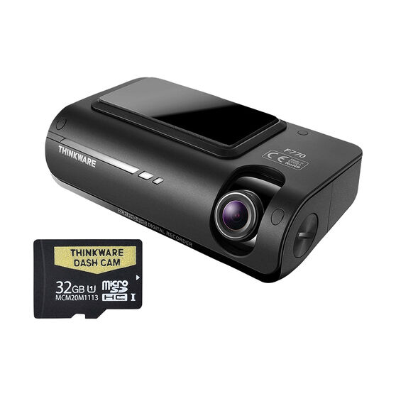 Thinkware Dash Cam With 32GB Micro SD Card Full HD F77032