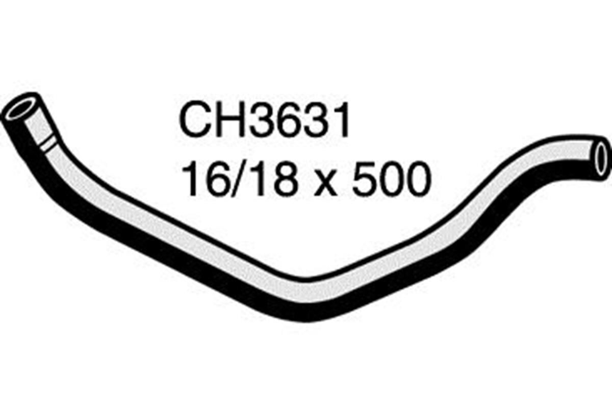 Heater Hose  - TOYOTA LANDCRUISER HDJ79R - 4.2L I6 Turbo DIESEL - Manual & Auto, , scaau_hi-res