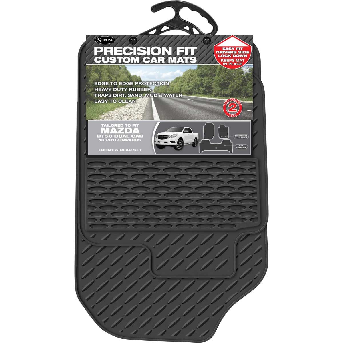 CAR MAT RUBBER MAZDA BT50 XT/XTR/GT 12+, , scaau_hi-res