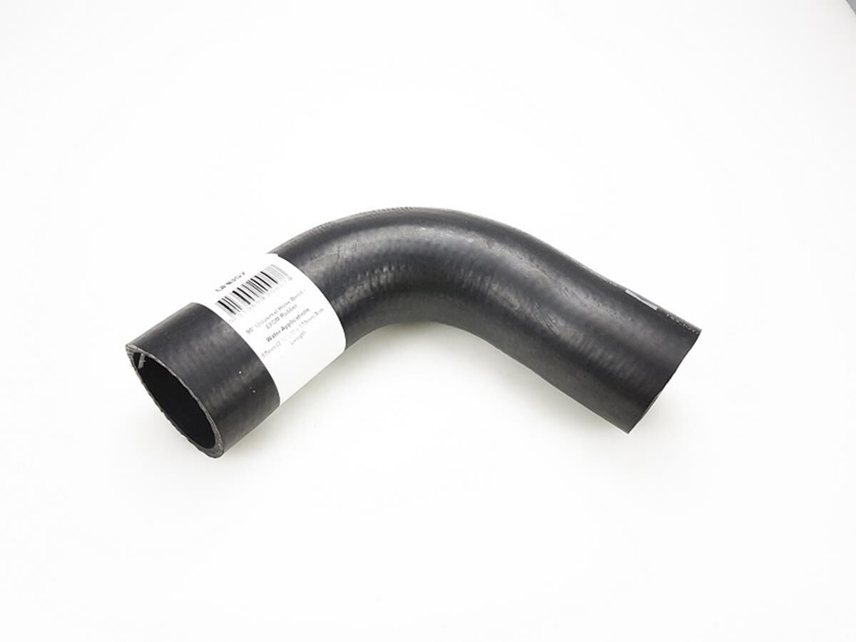 90&deg; Universal Hose Bend - Water Applications - 63mm (2 &frac12;") ID - 170mm x 170mm Arm Lengths (EPDM Rubber), , scaau_hi-res