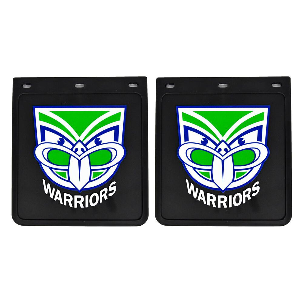 NRL Mudflaps Warriors 250mm Drop X 230mm Width Supercheap Auto