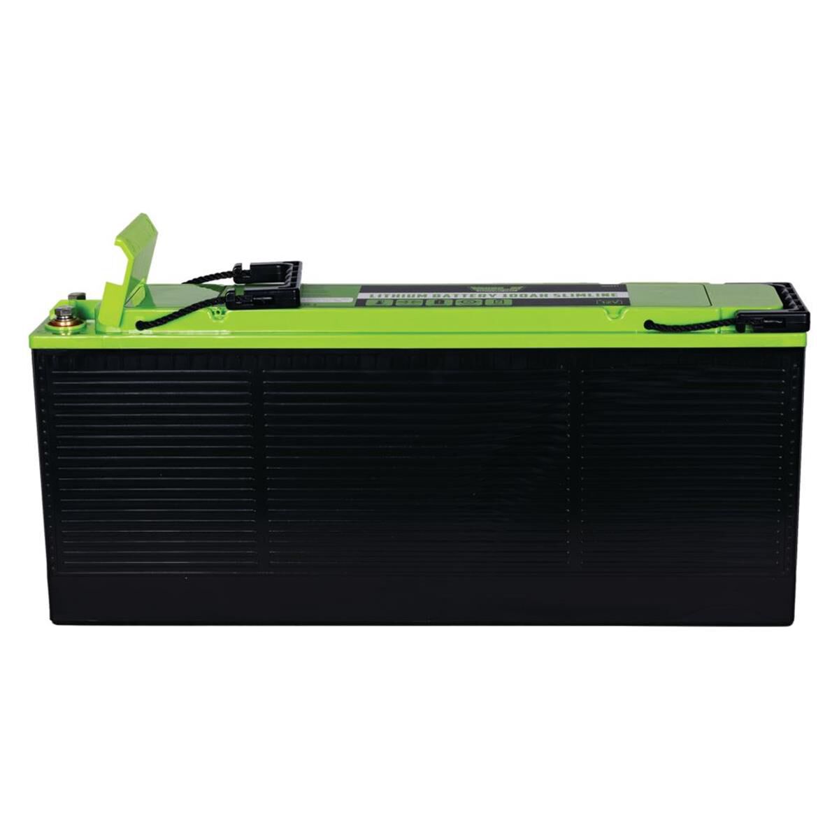 100Ah SLIMLINE LITHIUM BATTERY LifePo4 12V 551mm x 110mm x 240mm 12.5kg, , scaau_hi-res