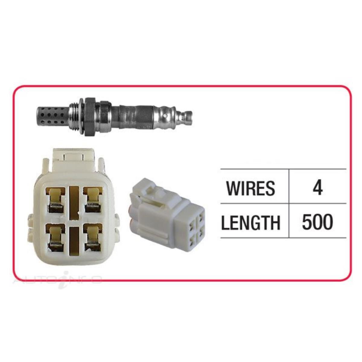 OX SENSOR - SUBARU 4 WIRE - DIRECT FIT, , scaau_hi-res