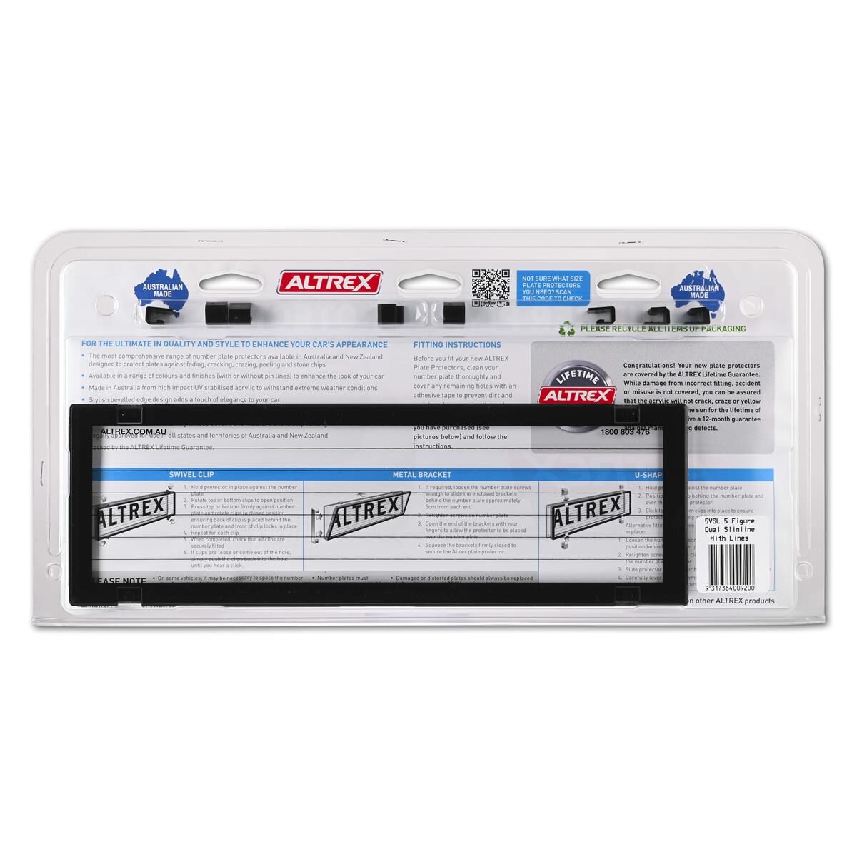 RECESSED 5 FIG VIC SLIMLINE LINED, , scaau_hi-res