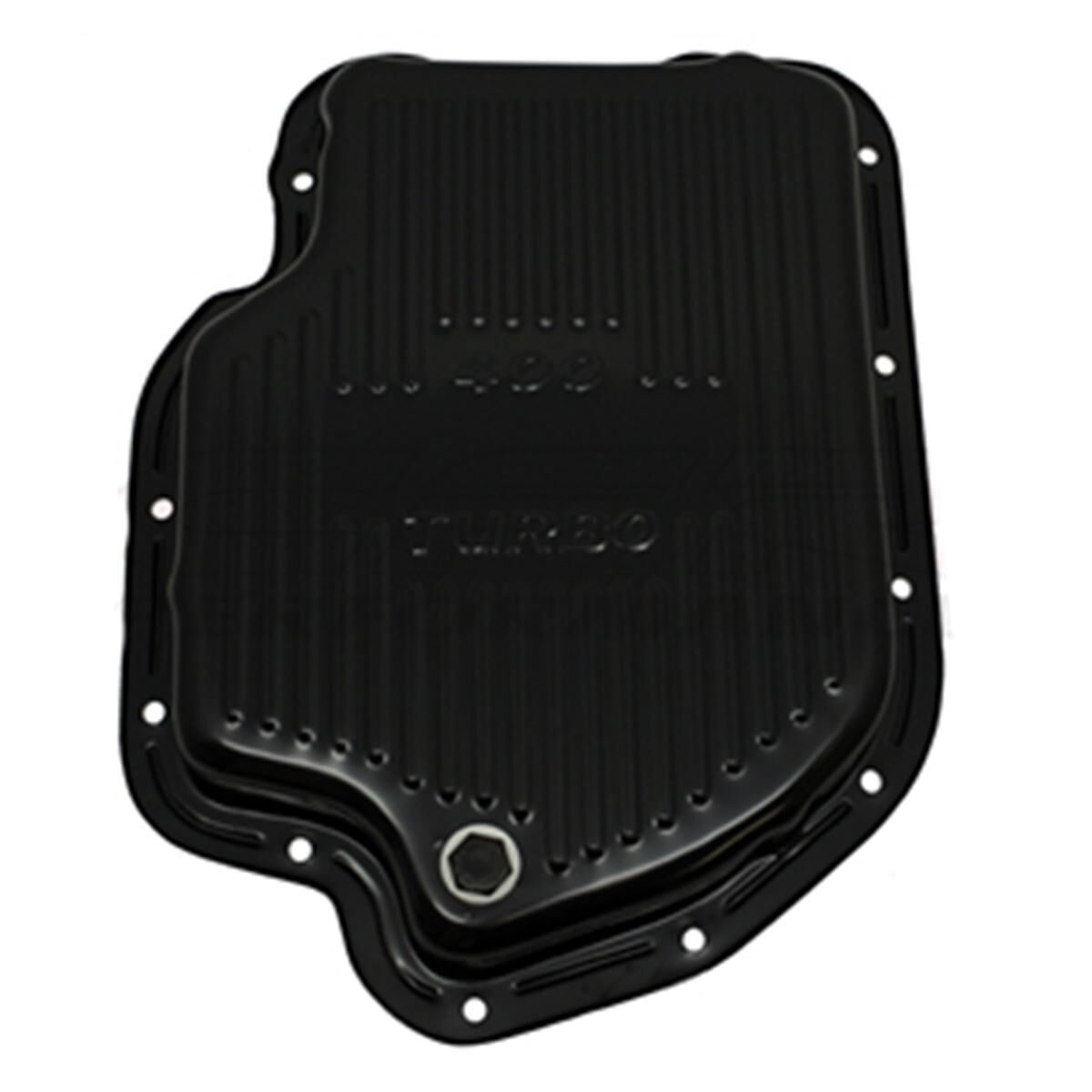 Transmission Pan GM TH400 Black Deep Depth, , scaau_hi-res