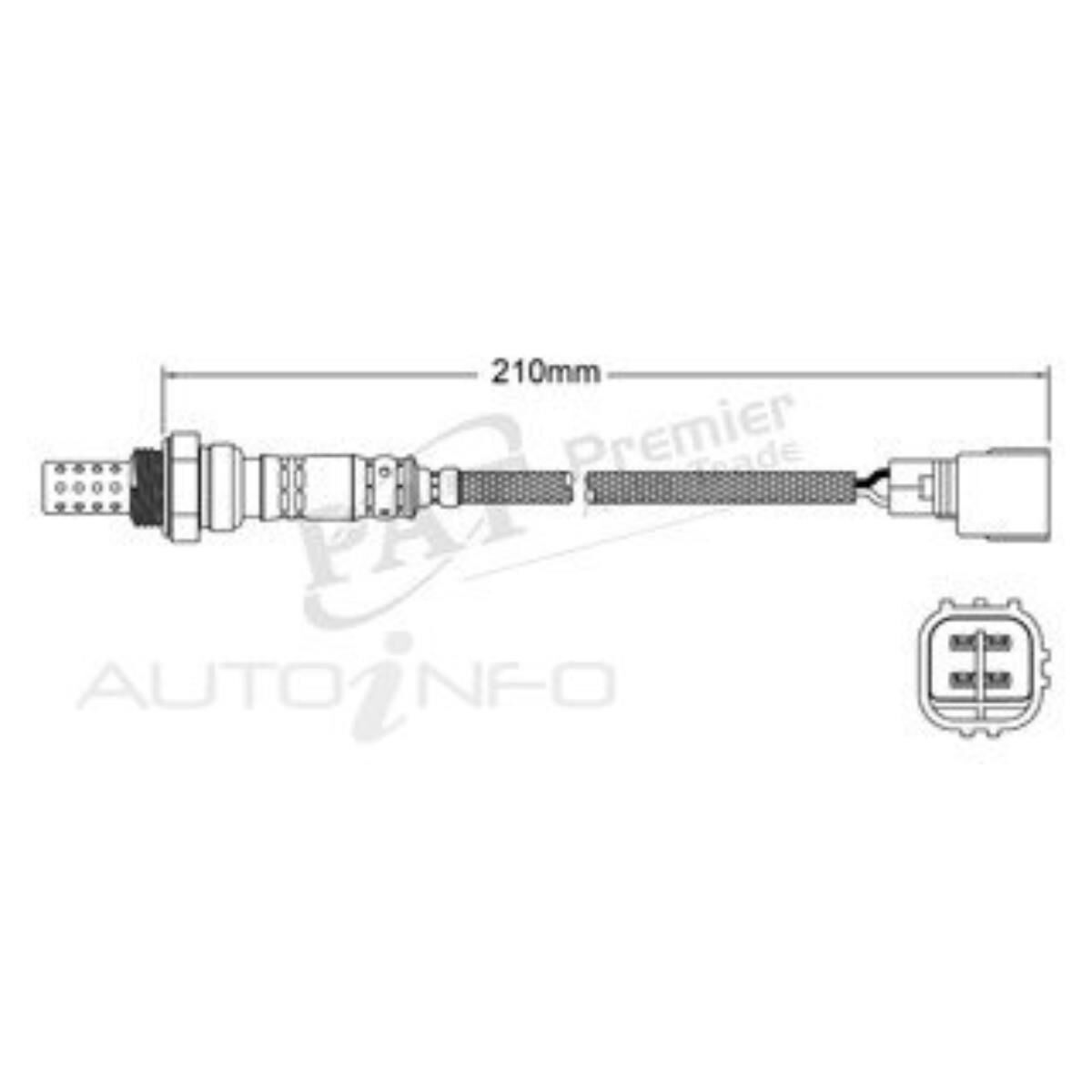 EXHAUST GAS OXYGEN SENSOR, , scaau_hi-res