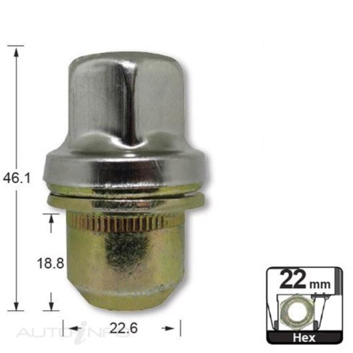 Wheel Nut, , scaau_hi-res