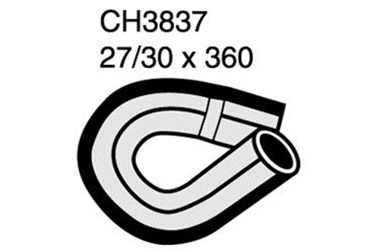 Radiator Lower Hose  - MAZDA MAZDA3 BK - 2.0L I4  PETROL - Manual & Auto, , scaau_hi-res