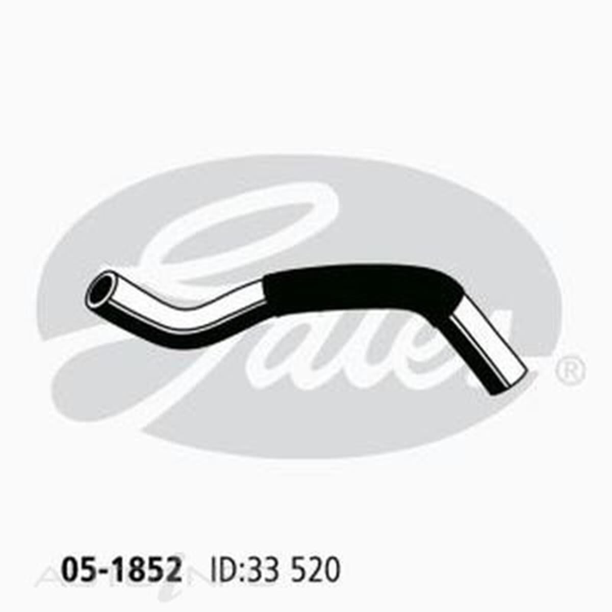 05-1852 GATES RADIATOR HOSE, , scaau_hi-res