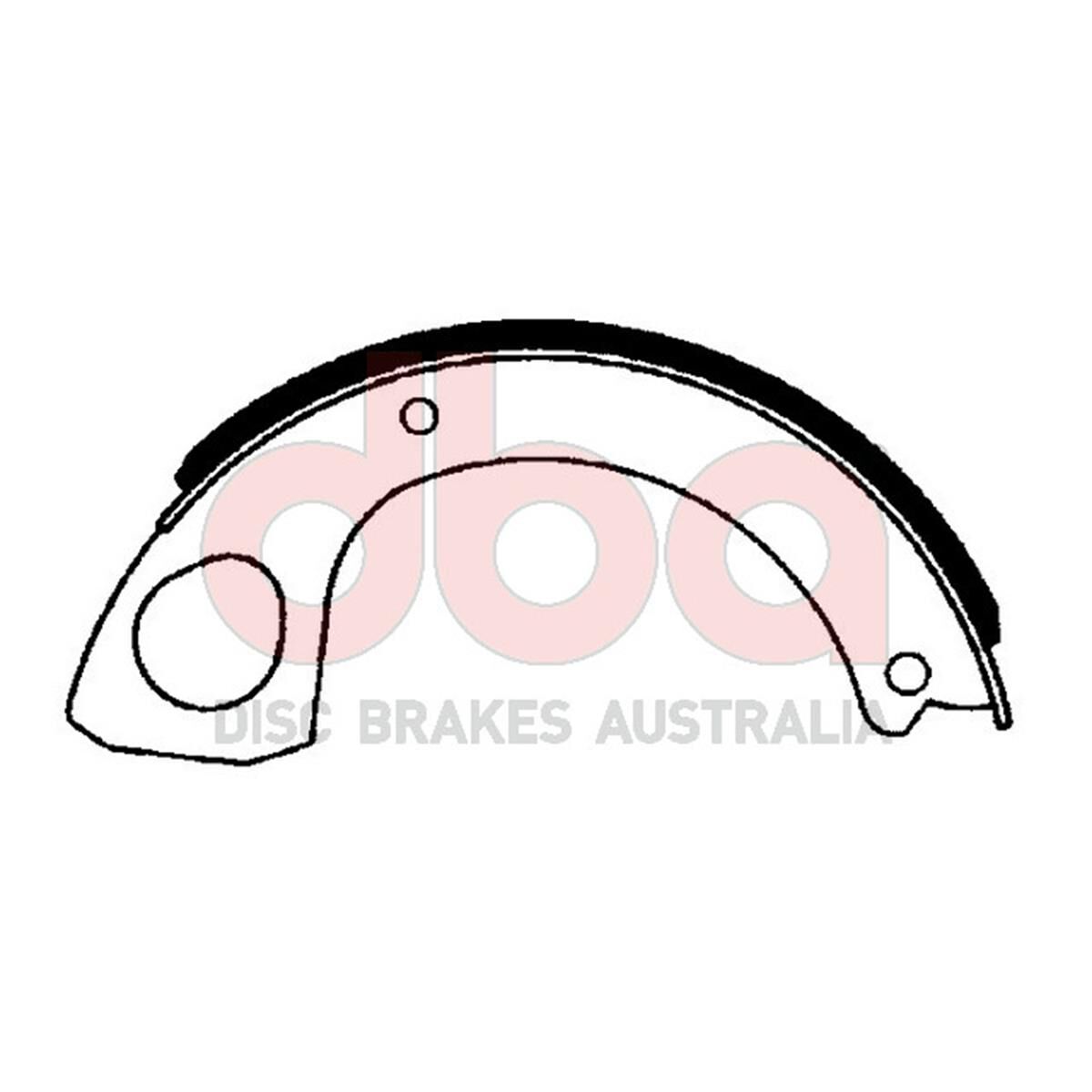 STREET SERIES BRAKE SHOES [ISUZU [2PCS] PARKING BRAKE 216MM], , scaau_hi-res