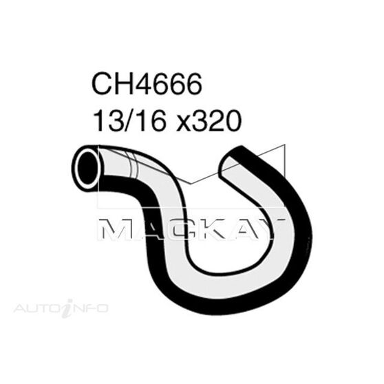 Engine By Pass Hose  - TOYOTA HIACE KDH200R - 2.5L I4 Turbo DIESEL - Manual & Auto, , scaau_hi-res