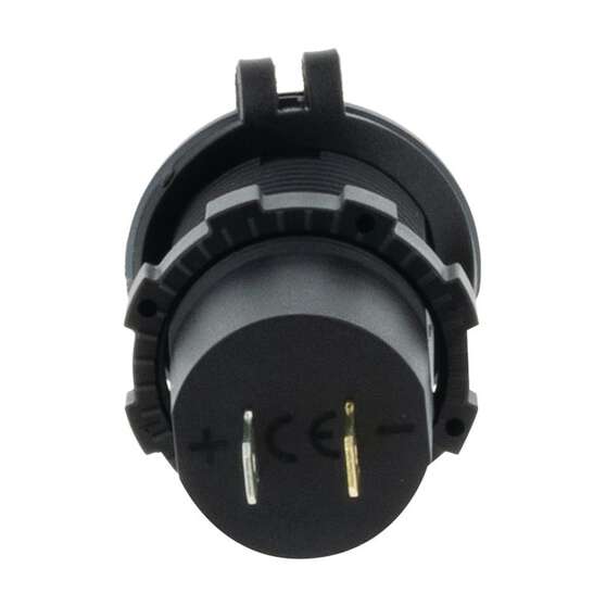 DUAL USB SOCKET PORT 1: QC3 18w, PORT 2: TYPE C QC4 36w NON LED, , scaau_hi-res