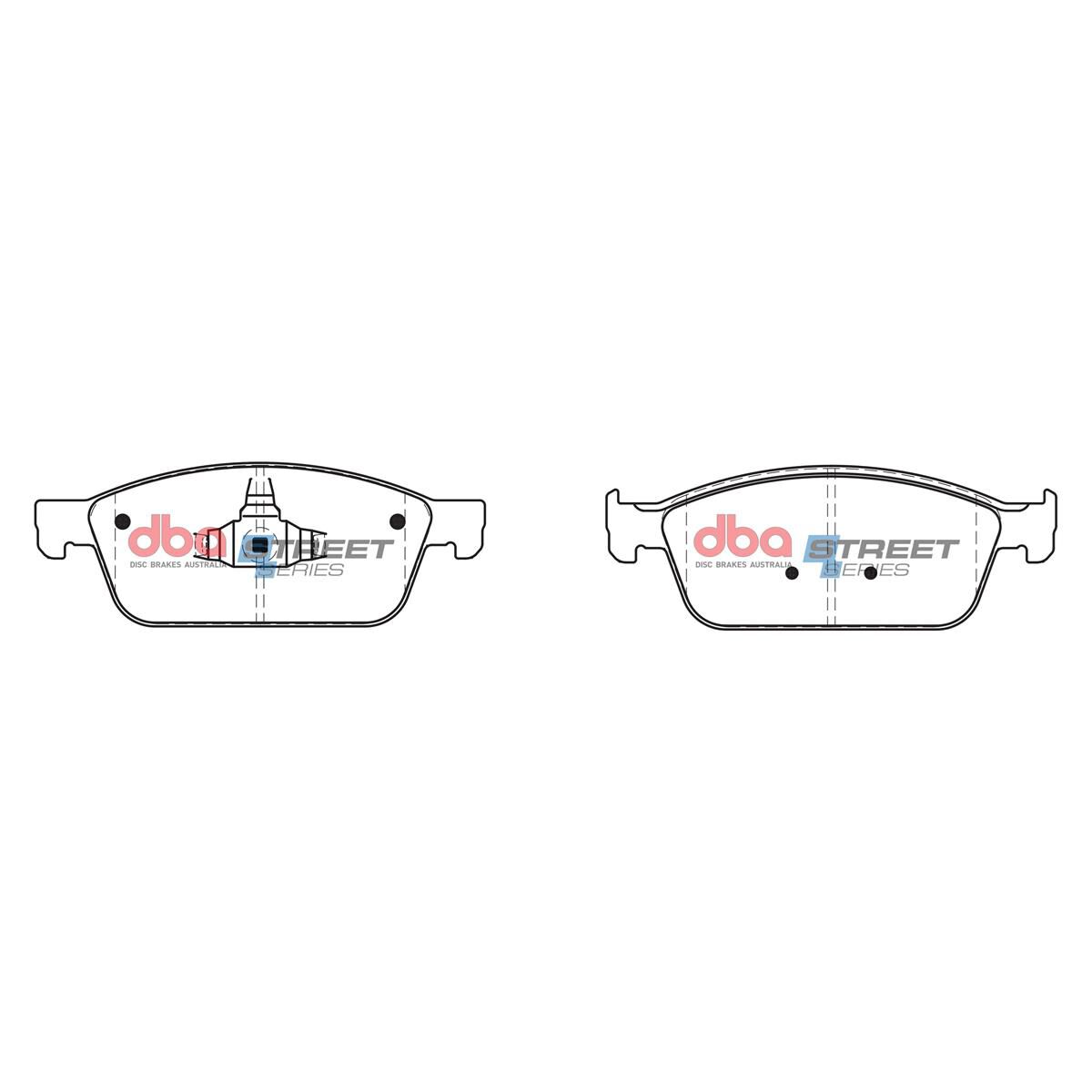 DBA SS STREET SERIES BRAKE PADS [ Volvo V50/Mazda 3/Ford Focus/Kuga F ], , scaau_hi-res