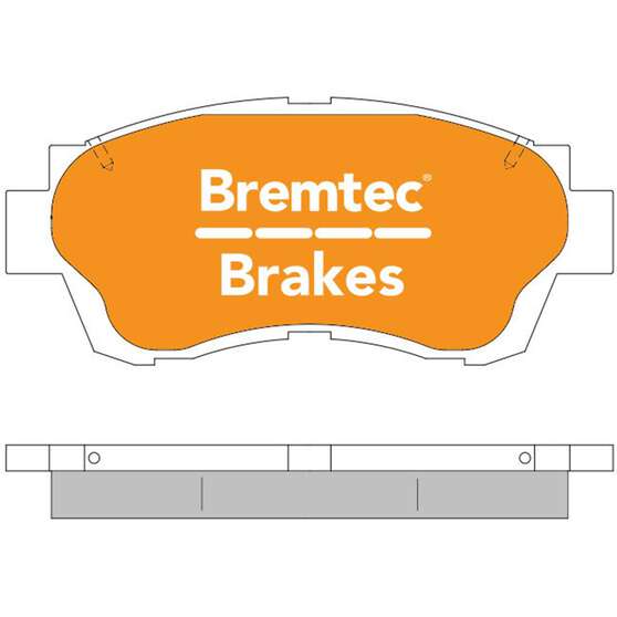 TRADE-LINE BRAKE PADS SET, , scaau_hi-res
