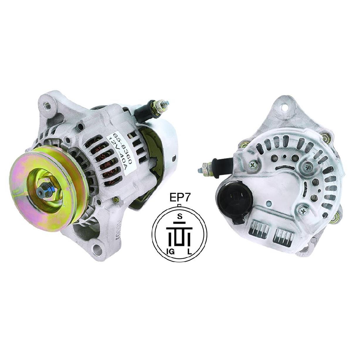 ALT 12V 40A TOYOTA FORKLIFT, , scaau_hi-res