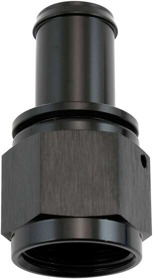 FEMALE -10AN TO 5/8" BARB BLACK WITH TUBE NUT, , scaau_hi-res