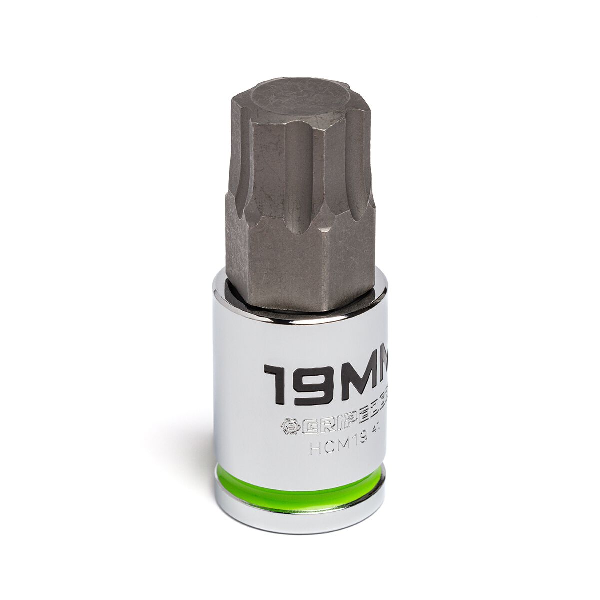 GRIPEDGE 1/2DR HEX BIT SOCKET 19MM, , scaau_hi-res