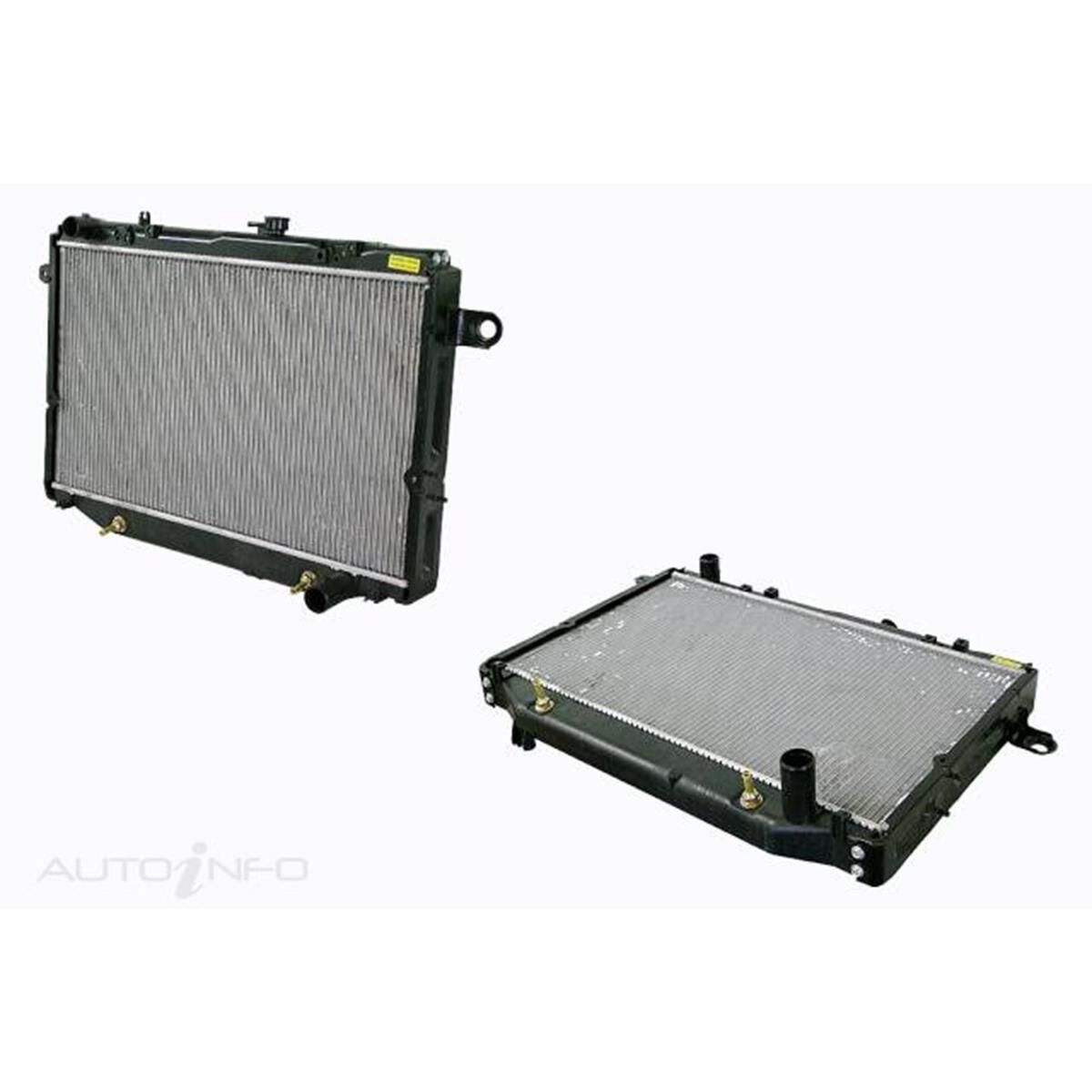 TOYOTA LANDCRUISER  FJ100 SERIES  04/1998 ~ 07/2007  RADIATOR  4.5 LITRE INLINE 6 PETROL- (1FZFE), , scaau_hi-res