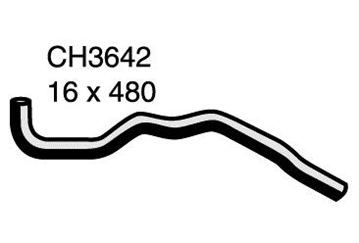 Heater Hose  - NISSAN PATROL GU - 4.8L I6  PETROL - Manual & Auto, , scaau_hi-res
