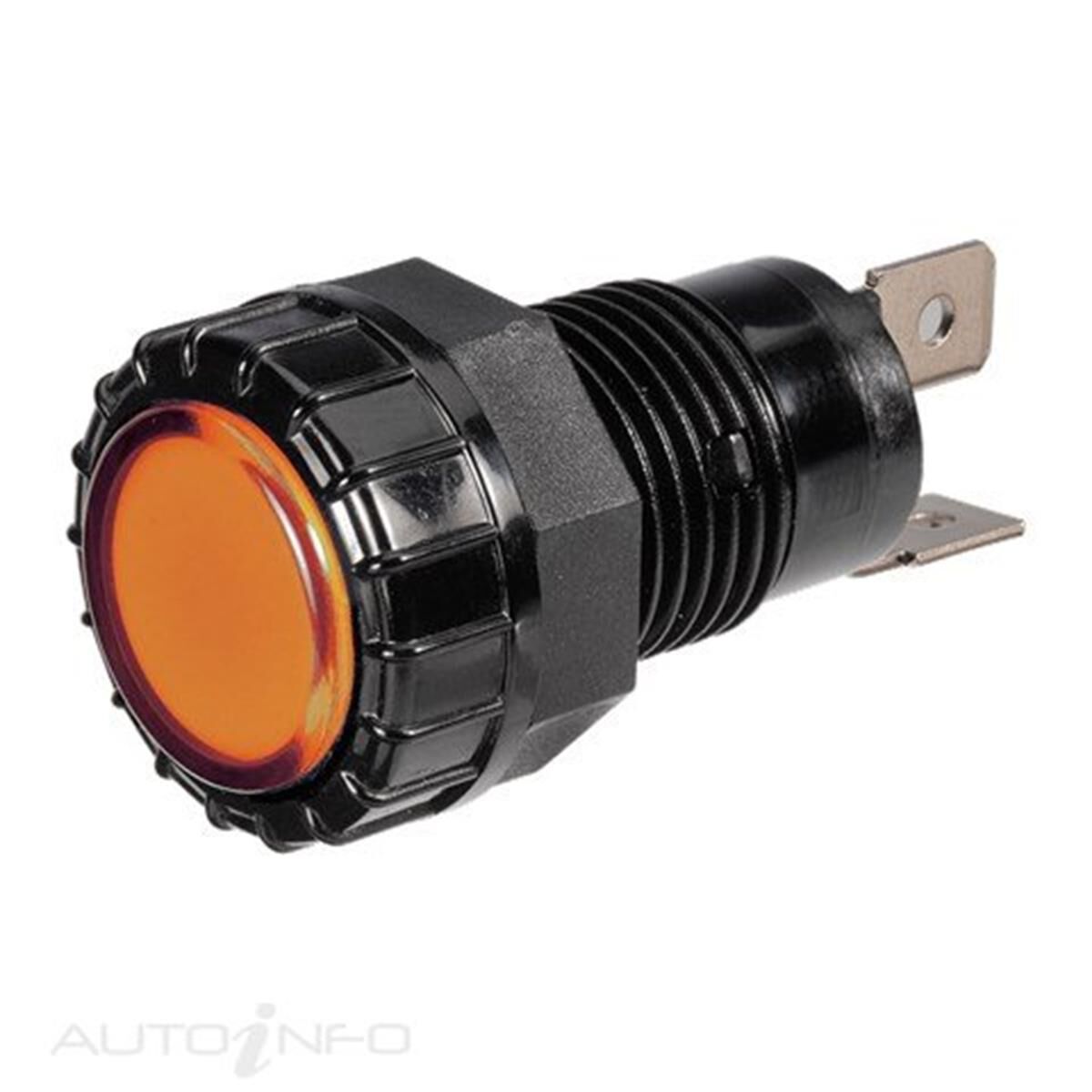 PILOT LED 12V AMBER BL, , scaau_hi-res