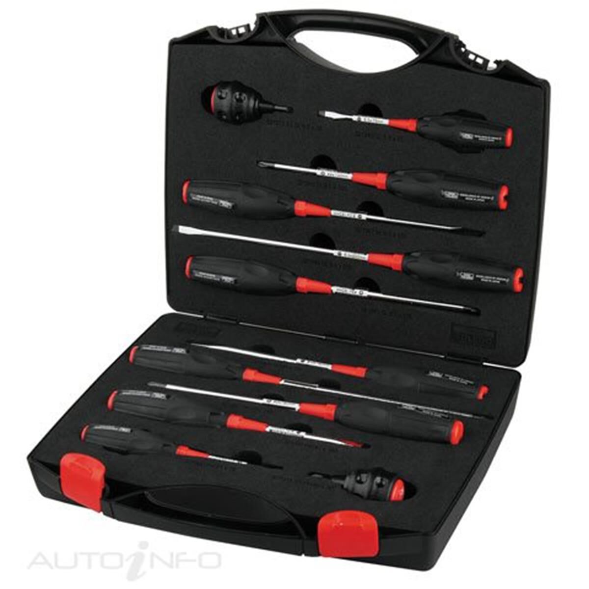 TOLEDO SCREWDRIVER MASTER SET 12PC, , scaau_hi-res