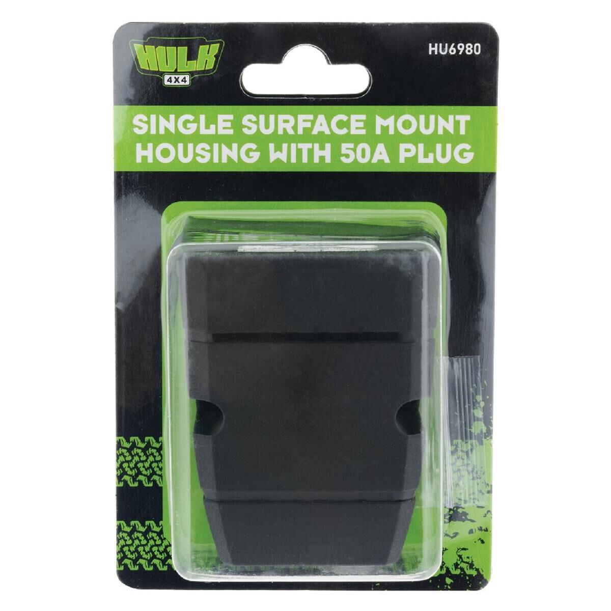 SINGLE SURFACE MOUNT HOUSING 50amp ANDERSON STYLE PLUG, , scaau_hi-res