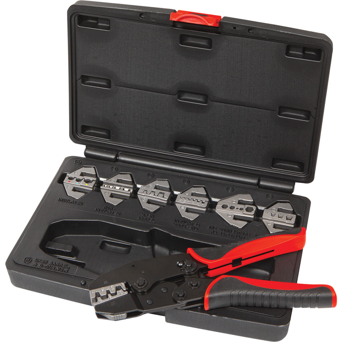 TOLEDO RATCHET CRIMPER KIT QUICK CHANGE, , scaau_hi-res