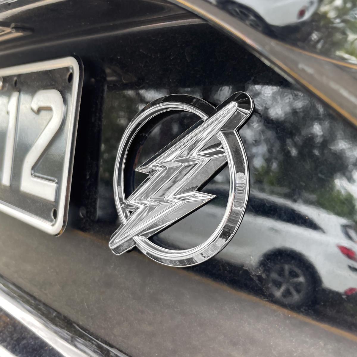 DC THE FLASH 3D CAR EMBLEM (CHROME), , scaau_hi-res