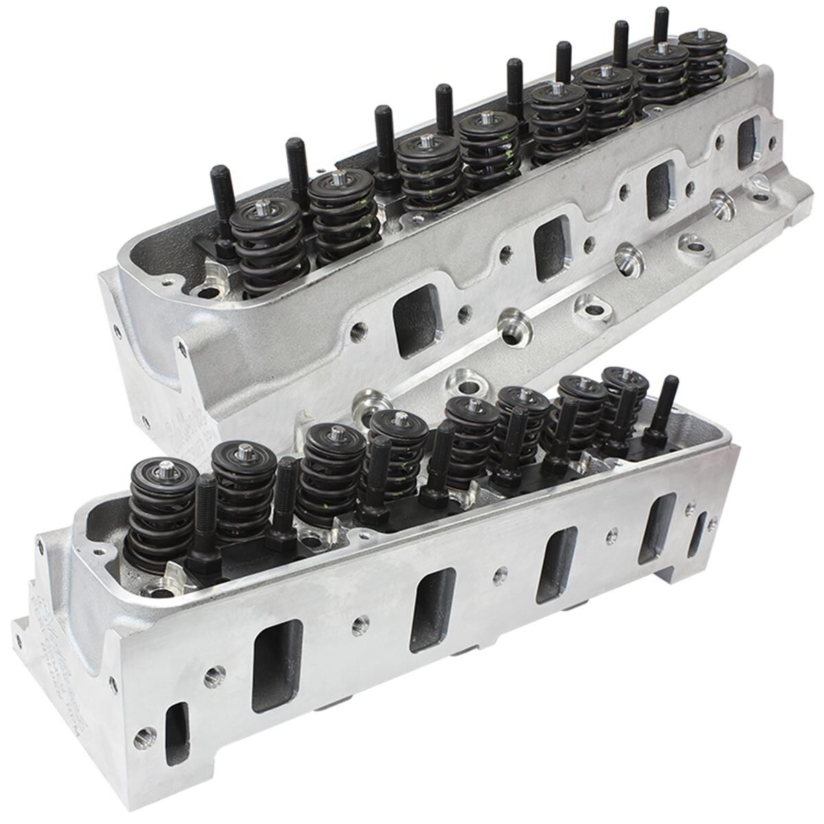 RPM ALLOY HOLDEN VN V8 HEADS COMPLETE FLAT TAPPET SINGLE, , scaau_hi-res