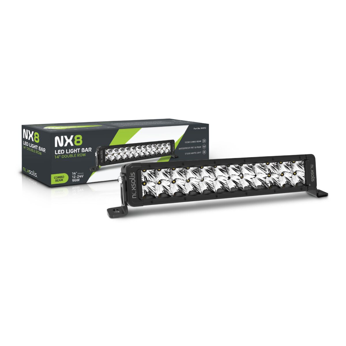 LED 14" LIGHT BAR DOUBLE ROW - COMBO BEAM 9-36 VOLT, , scaau_hi-res