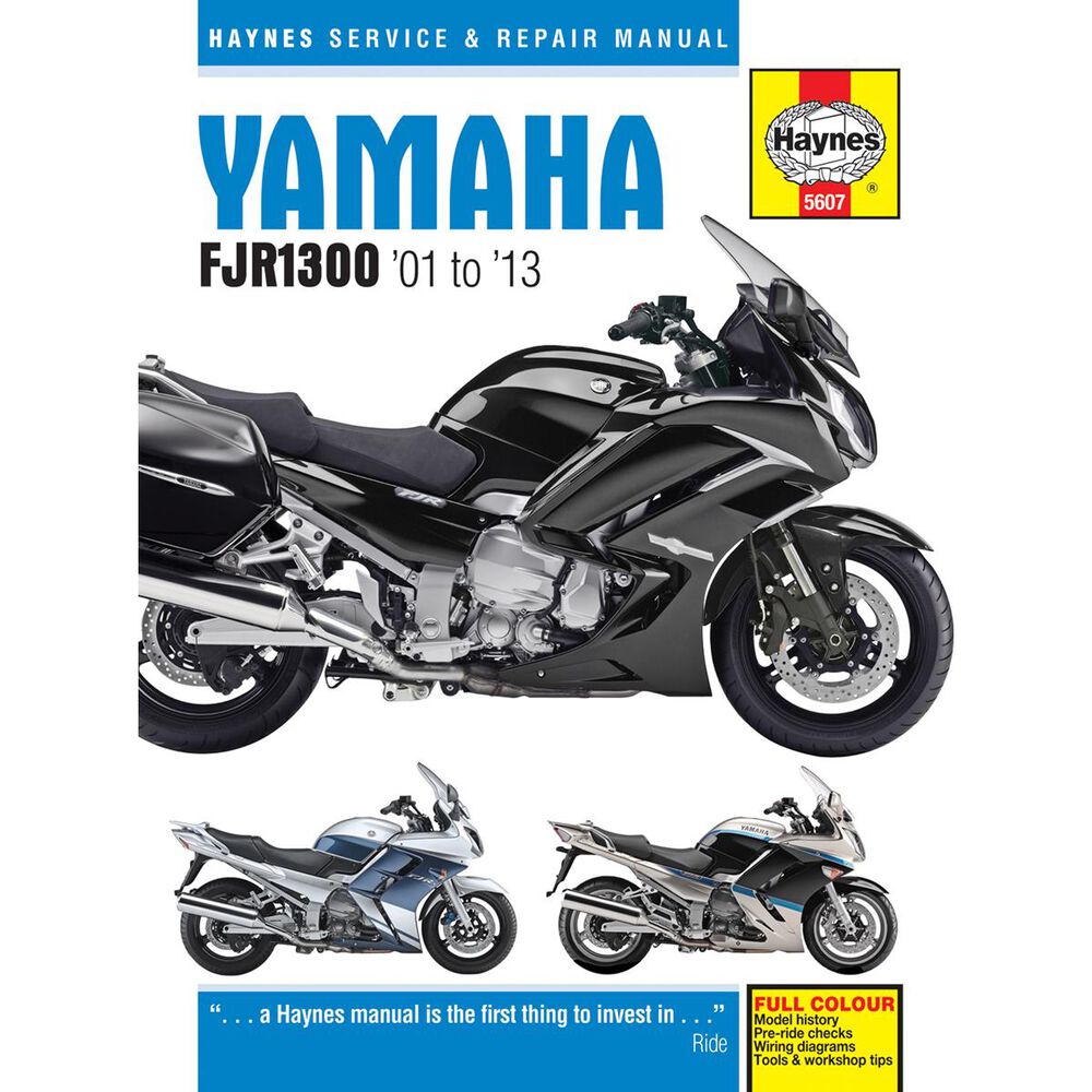 Haynes Repair Manual - Yamaha FJR1300 2001 - 2013, M5607 ...