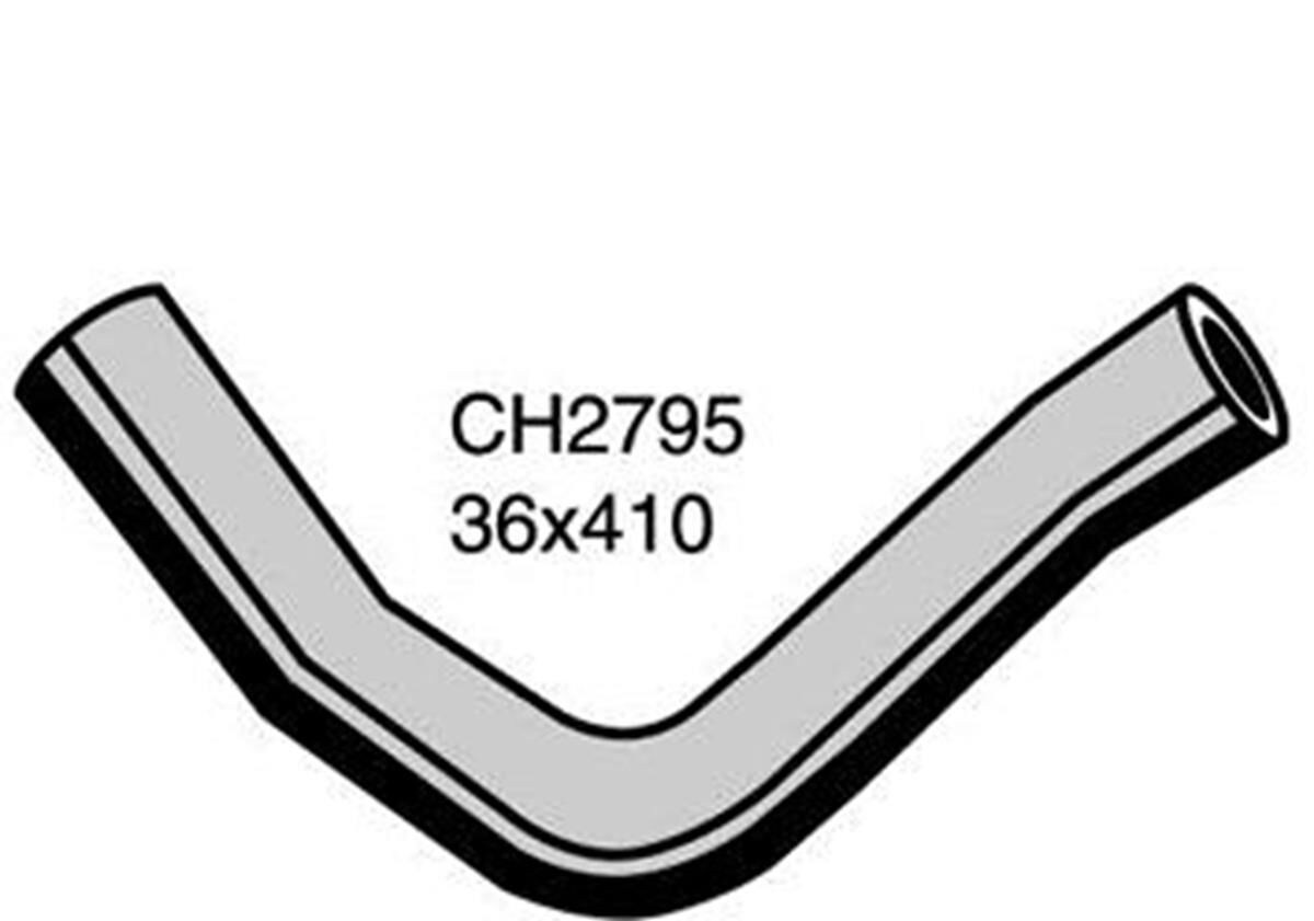 Radiator Upper Hose  - HOLDEN FRONTERA MX - 3.2L V6  PETROL - Manual & Auto, , scaau_hi-res