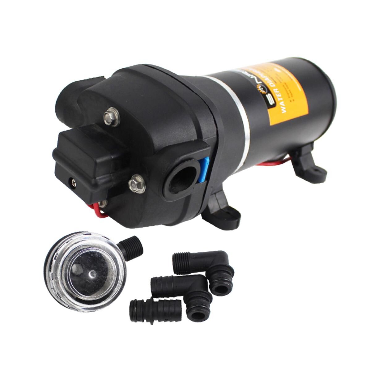 Sunrise Self Priming Water Pump Diaphragm 17LPM 40PSI 12V, , scaau_hi-res