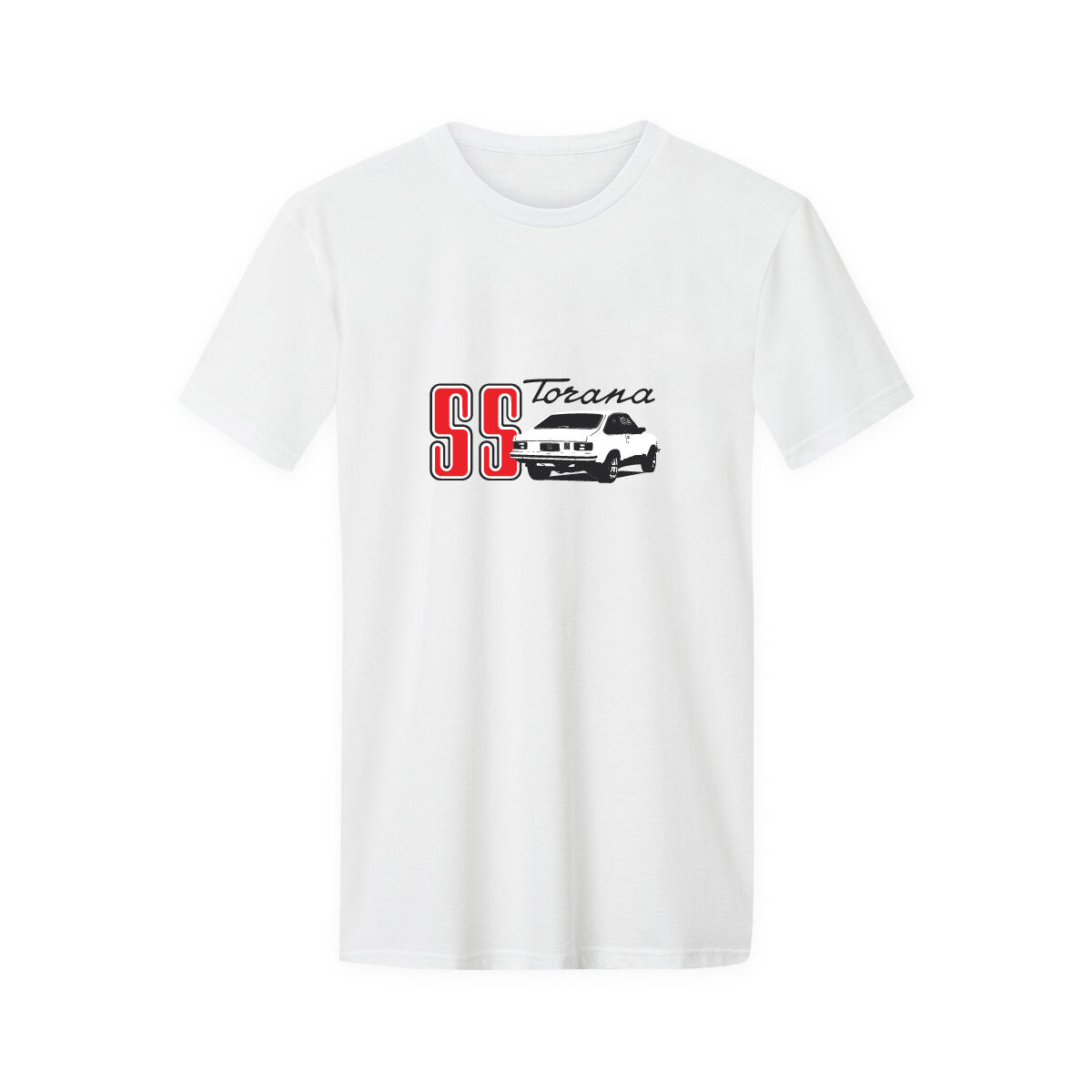 ADULT COTTON T-SHIRT-WHITE [SS TORANA] [XL], , scaau_hi-res