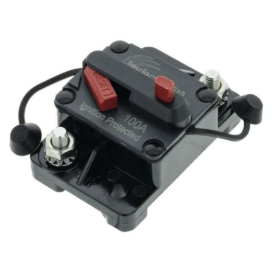 PKT 20 CIRCUIT BREAKER 100amp TYPE III MANUAL RESET SURFACE - FUSES & CIRCUIT BREAKERS, , scaau_hi-res