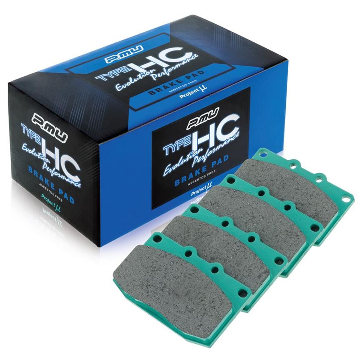 PROJECT MU HC-EP BRAKE PAD SETMAZDA FD RX7 FRONT, , scaau_hi-res