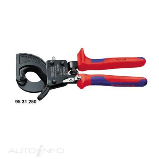 KNIPEX CABLE CUTTER 250MM, , scaau_hi-res